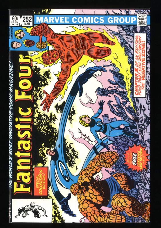 Fantastic Four #252 NM 9.4