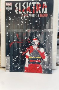 Elektra: Black, White & Blood #4 Variant Cover (2022)