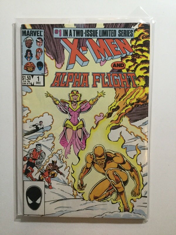 X-Men And Alpha Flight 1 2 Near Mint Nm Marvel