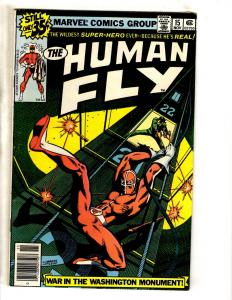 Lot Of 9 The Human Fly Marvel Comic Books # 7 8 10 11 13 15 16 18 19 CR35