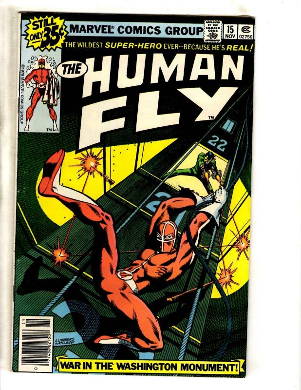 Lot Of 9 The Human Fly Marvel Comic Books # 7 8 10 11 13 15 16 18 19 CR35