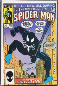The Spectacular Spider-Man #107 (1985) Spider-Man [Key Issue]