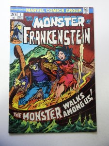 The Frankenstein Monster #5 (1973) FN Condition