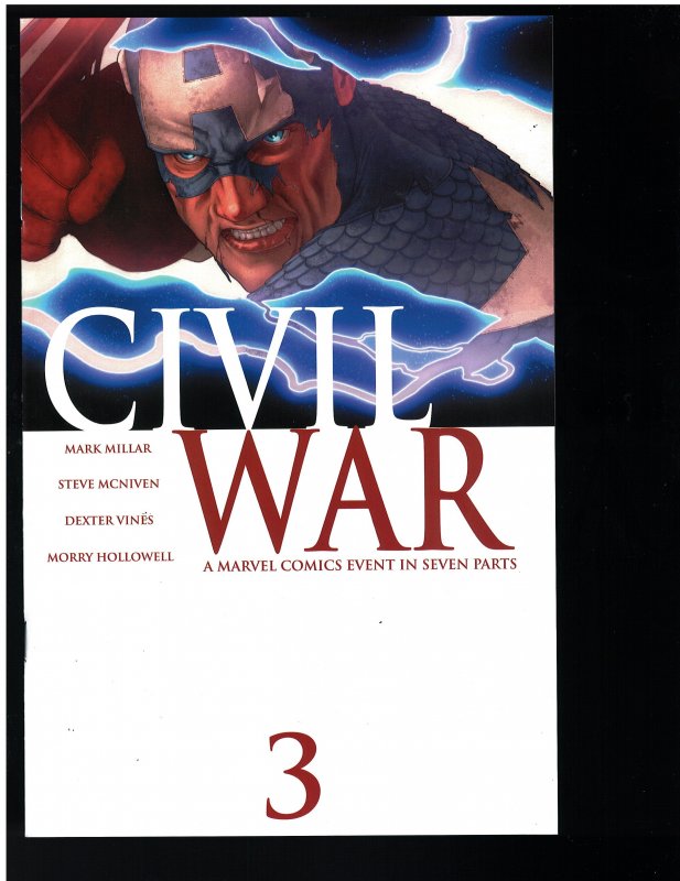 Civil War #3 (Marvel, 2006) 9.6-9.8