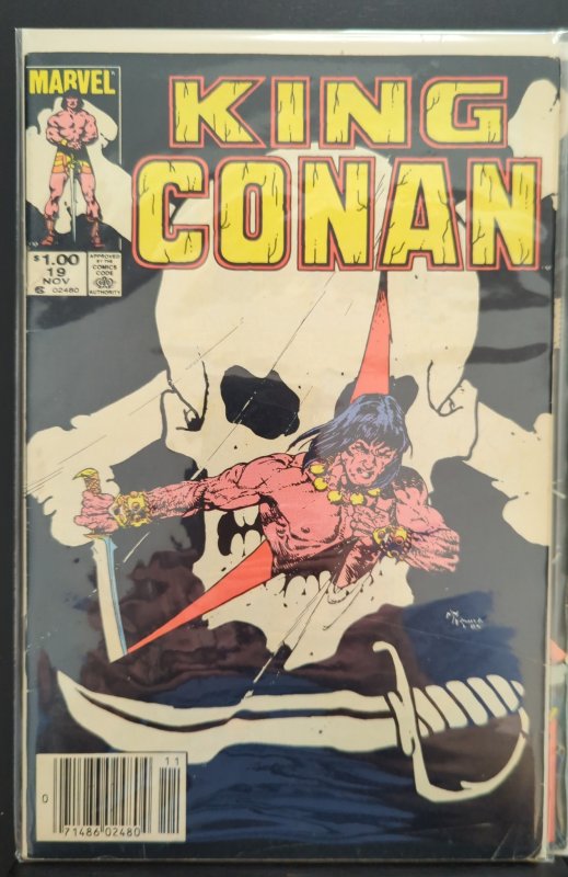 King Conan #19 Newsstand Edition (1983)