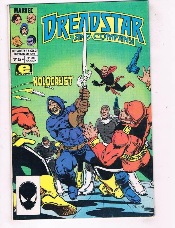 Dreadstar & Company #3 VF Marvel Epic Comics Comic Book Sept 1985 DE48