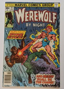 Werewolf By Night #41 (Nov 1976,Marvel) VF- 7.5 Brother Voodoo & Dr Glitternight