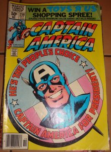 Captain America #250 John Byrne Captain America for President