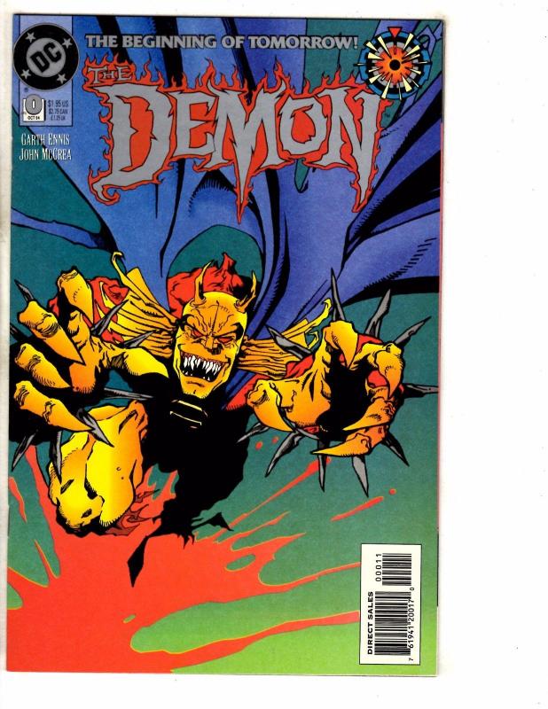 7 The Demon DC Comic Books #10 11 12 14 15 17 0 Alan Grant Batman Flash PP13