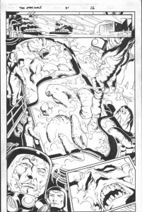 The New Eternals: Apocalypse Now #1 p.26 - 1999 art by Joe Bennett & Scott Hanna