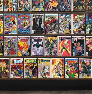 Huge Lot 140+ Comics with Nomad, Ninjak, Nova, Nightstalkers & More!