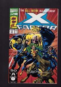 X-Factor #71 - SIGNED BY LARRY STROMAN! (9.0) 1991