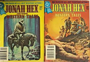 JONAH HEX & OTHER WESTERN TALES#1-3 FN/VF LOT 1979 DC DIGEST COMICS