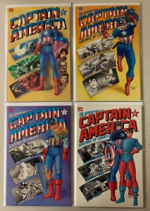 Adventures of Captain America set #1-4 Marvel (8.5 VF+) (1991 to 1992)