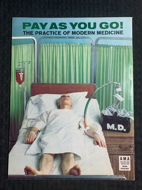 1976 MAD Magazine #188 FN 6.0 Alfred E Neuman / Bionic Woman Parody