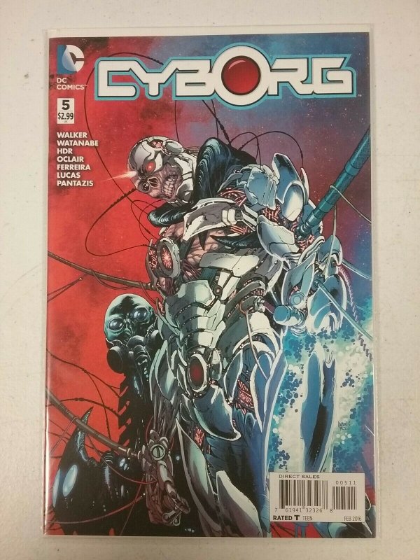 Cyborg #5 DC Comics Feb 2016 NW139