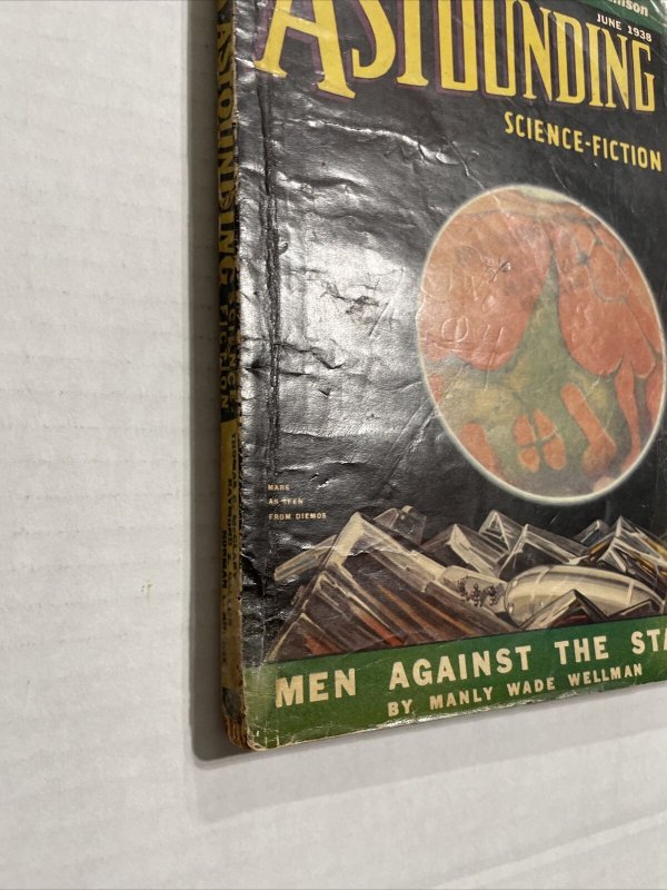 Astounding Science Fiction Pulp June 1938 Volume 21 #4 Fair/Good