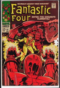 Fantastic Four #81 (1968) Fantastic Four