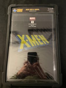 X-MEN #1 Virgin Gold Foil Mexico Variant in Variant Hunter Holder, NM Condition