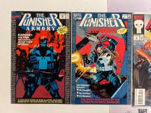 4 The Punisher Marvel Comic Books # 1 1 2 3 Thor Spiderman Defenders 73 SM6