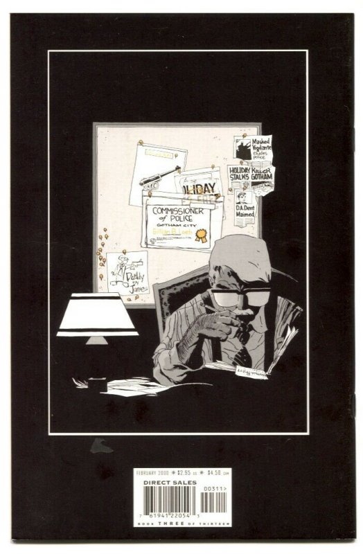 Batman: Dark Victory #3 2000- Jeph Loeb- Time Sale VF