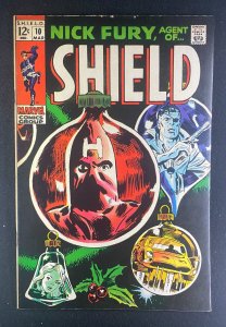 Nick Fury, Agent of SHIELD (1968) #10 FN+ (6.5) Hate-Monger