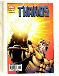 Lot Of 12 Thanos Marvel Comic Books # 1 2 3 4 5 6 7 8 9 10 11 12 Avengers J399