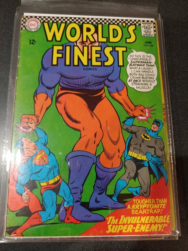 WORLD'S FINEST #158 FINE +