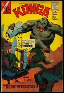 Konga #19 1964- Charlton Comics- Ruthless Man VG