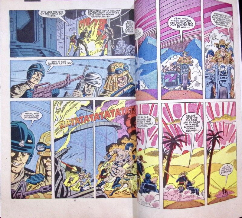 GI JOE Comic Issue 58 — Cobra Commander Returns 32 Pages Larry Hama 1987 Marvel