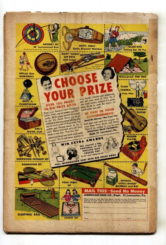 Strange Adventures #78--1957- -Tom Thumb Spacemen--incomplete--dc--comic book