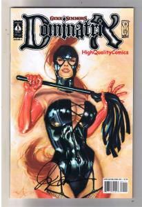 DOMINATRIX #1, NM, Signed, Gene Simmons, Femme, Whip, 2007, more in store