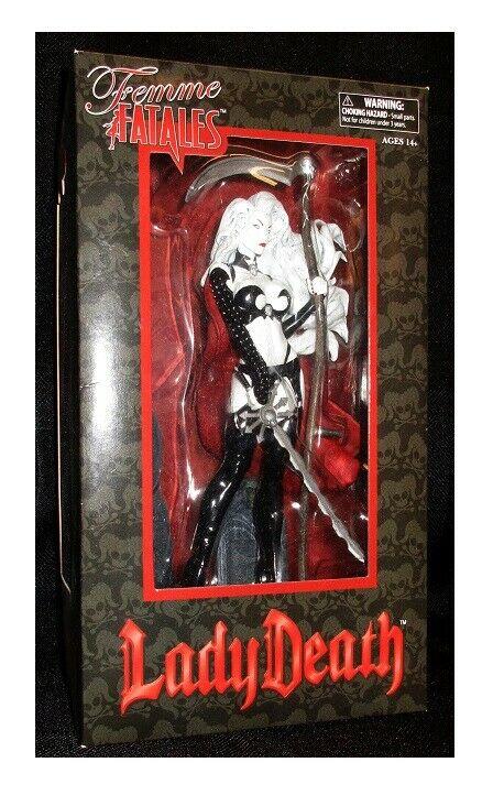 Femme Fatales Lady Death III The Reckoning Dark Queen PVC Figure - New!