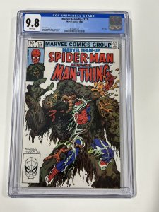 MARVEL TEAM UP 122 CGC 9.8 WHITE PAGES MARVEL 1982