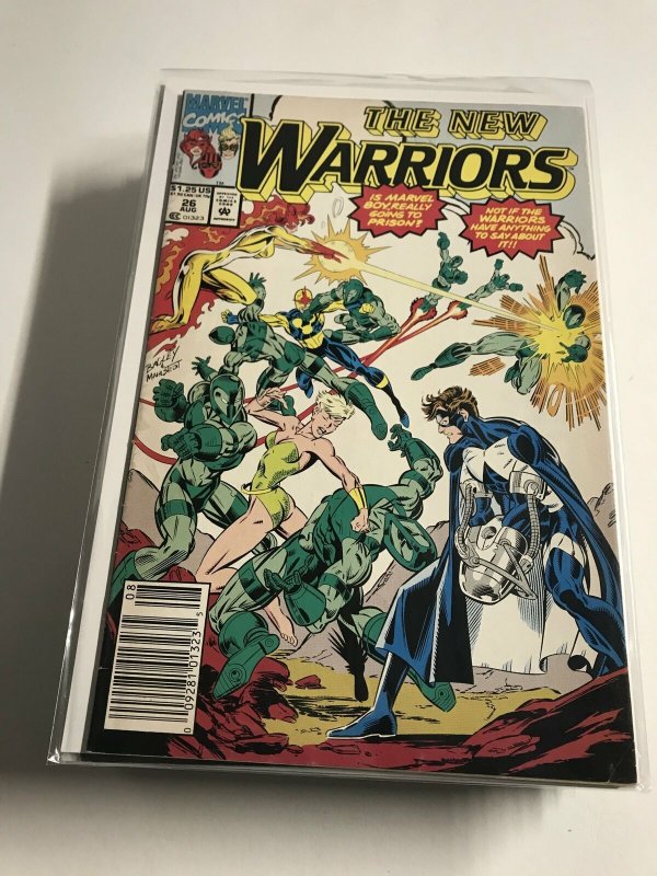 The New Warriors #26 (1992)FN3B16 Fine 6.0 FN