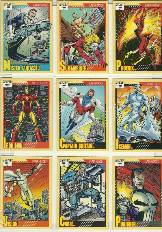 Marvel Universe II Trading Cards(Impel, 1991)