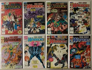 New Warriors lot #1-55 Marvel 1st Series 50 diff (8.5 VF+) (1990 to 1994)