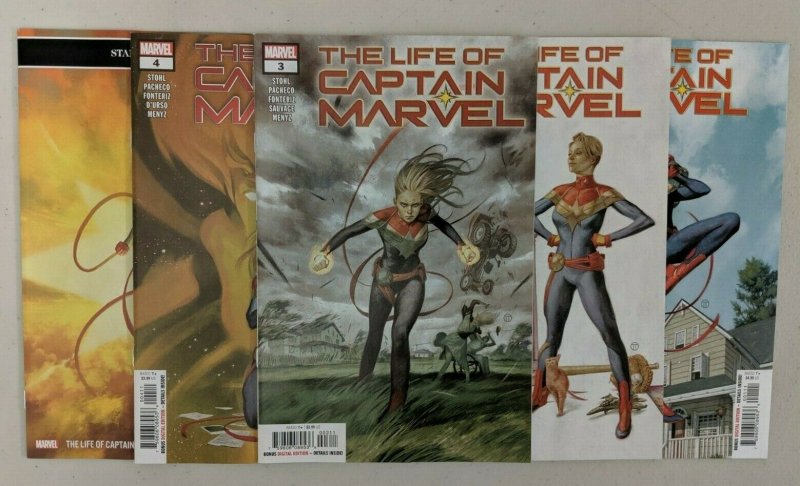 Life of Captain Marvel #1-5 SET (Marvel 2018) 1 2 3 4 5 - Stohl Pacheco - (9.2)