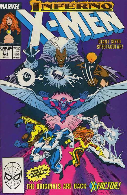 Uncanny X-Men, The #242 VF/NM; Marvel | save on shipping - details inside