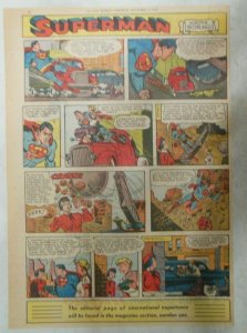 Superman Sunday Page #723 by Wayne Boring from 9/6/1953 Size ~11 x 15 inches