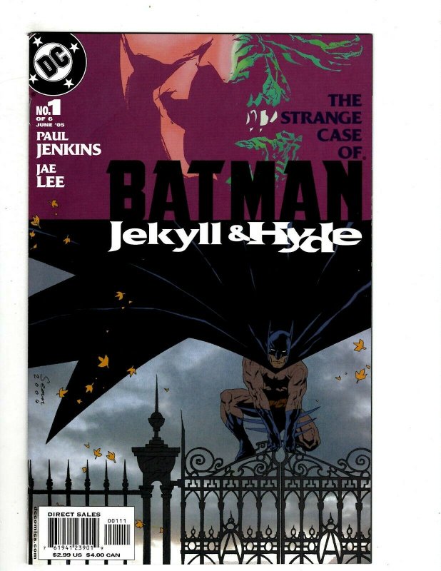 11 DC Comics Batman & Robin 1 Strikes 2 Breach 3 6 Journey 1 2 Jekyll Hyde + HG1