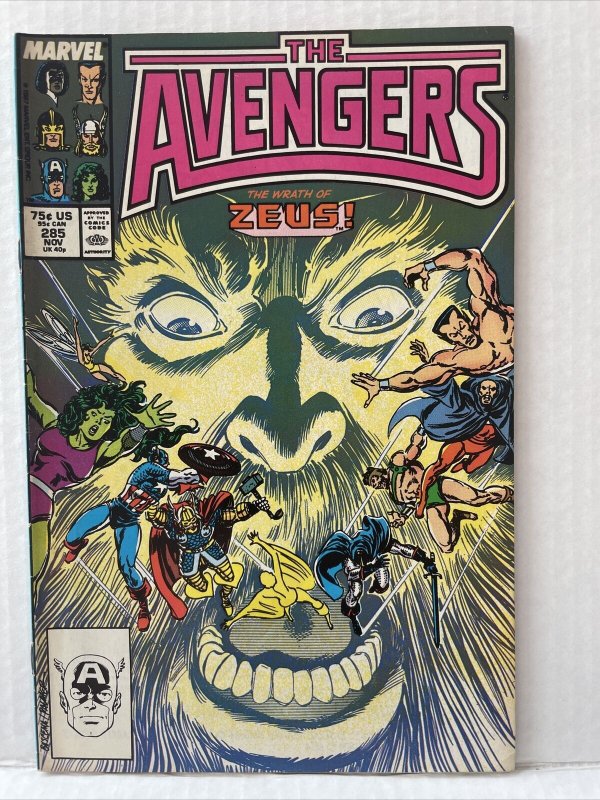 Avengers #285 Direct 