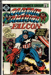 Captain America #214 (1977) Captain America and the Falcon