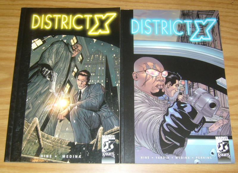 District X TPB #1-2 VF/NM complete series - x-men's bishop - afrocentric set