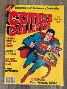 1983 COMICS COLLECTOR Magazine #1 VG 4.0 Superman Past Present and Future