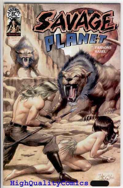 SAVAGE PLANET #2, NM+, Dan Parson, Dinosaur, Sci-Fi, more indies in store