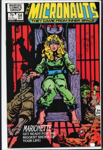 Micronauts #54 (1983) Micronauts