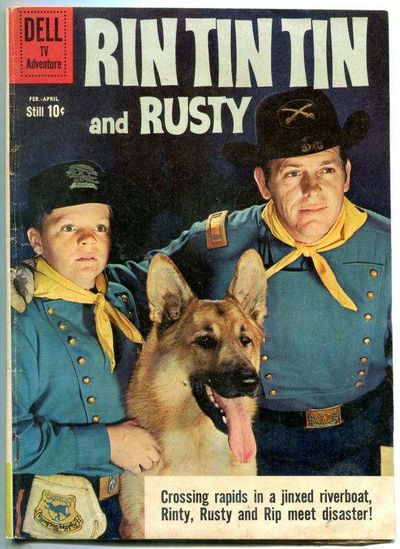Rin Tin Tin and Rusty #33 1960-Dell-photo cover- German Shepherd VG+ | Comic Books - Modern Age, Dell, Rin Tin Tin, Funny Animal / HipComic Rin Tin Tin and Rusty #33 1960-Dell-photo cover- German Shepherd VG+ | Comic Books - Modern Age, Dell, Rin Tin Tin, Funny Animal / HipComic