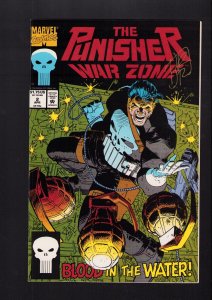 Punisher: War Zone #2 - SIGNED BY JOHN ROMITA JR! (9.2) 1992