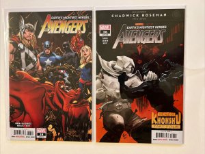AVENGERS (2018 Marvel) #4-6 10 14-18 24 25 27 28 32 36 38 Lot Of 16 Marvel Comic